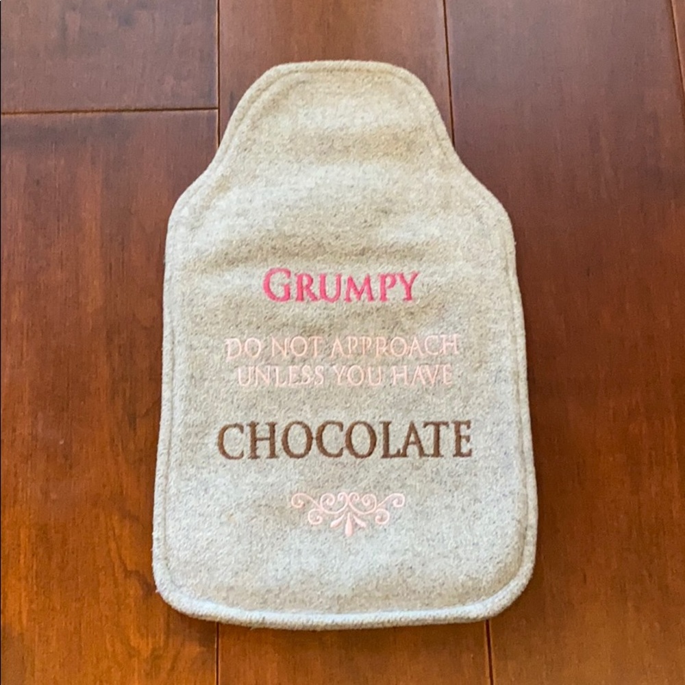 “Chocolate” Hot Water Bottle Cover/Cozy
